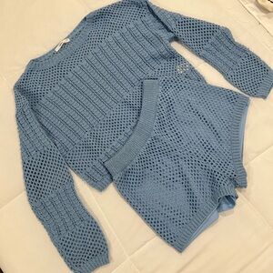 Talulah Resort Crochet matching set